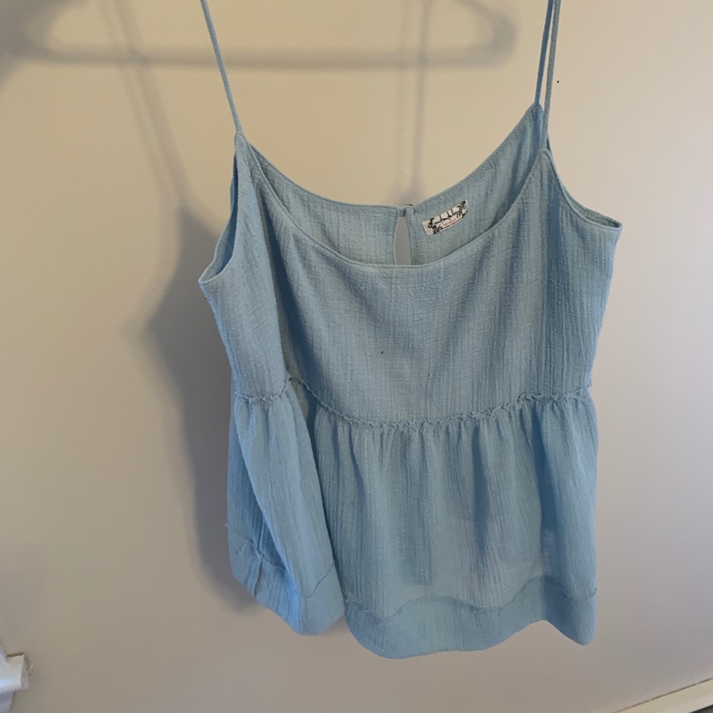Free people powder blue camisole